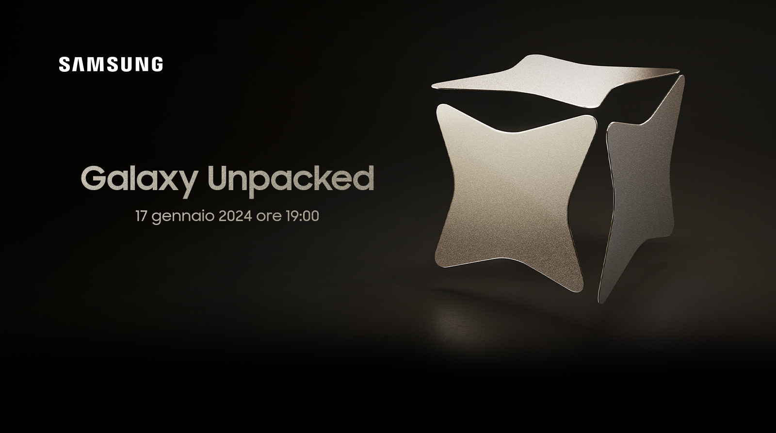 Samsung - Galaxy Unpacked - 17 Gennaio 2024 ore 19:00
